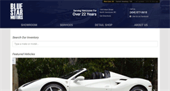 Desktop Screenshot of bluestarmotors.com